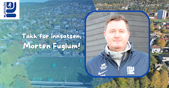 Takk for innsatsen, Morten!